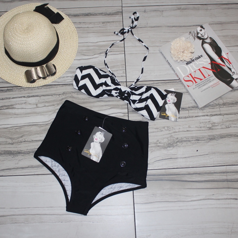 MARILYN MONROE Classic High Waist Bikini